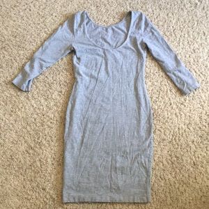 H&M t shirt dress/tunic gray